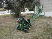 Lawn aeration: during drought